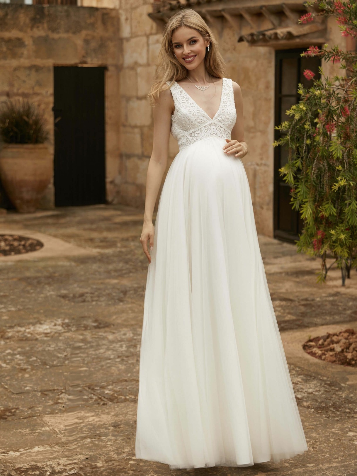 bianco evento bridal dress alexa 1